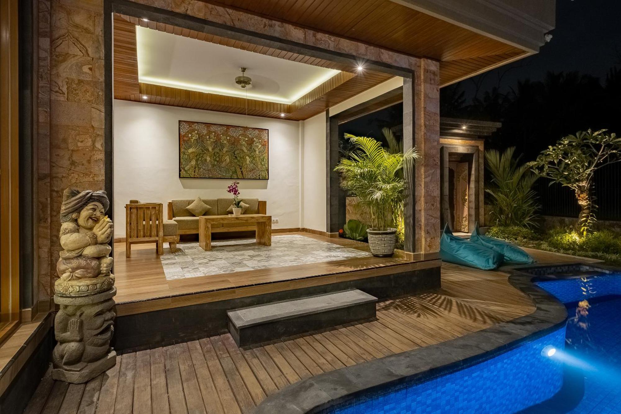 Gynandha Ubud Cottage Экстерьер фото