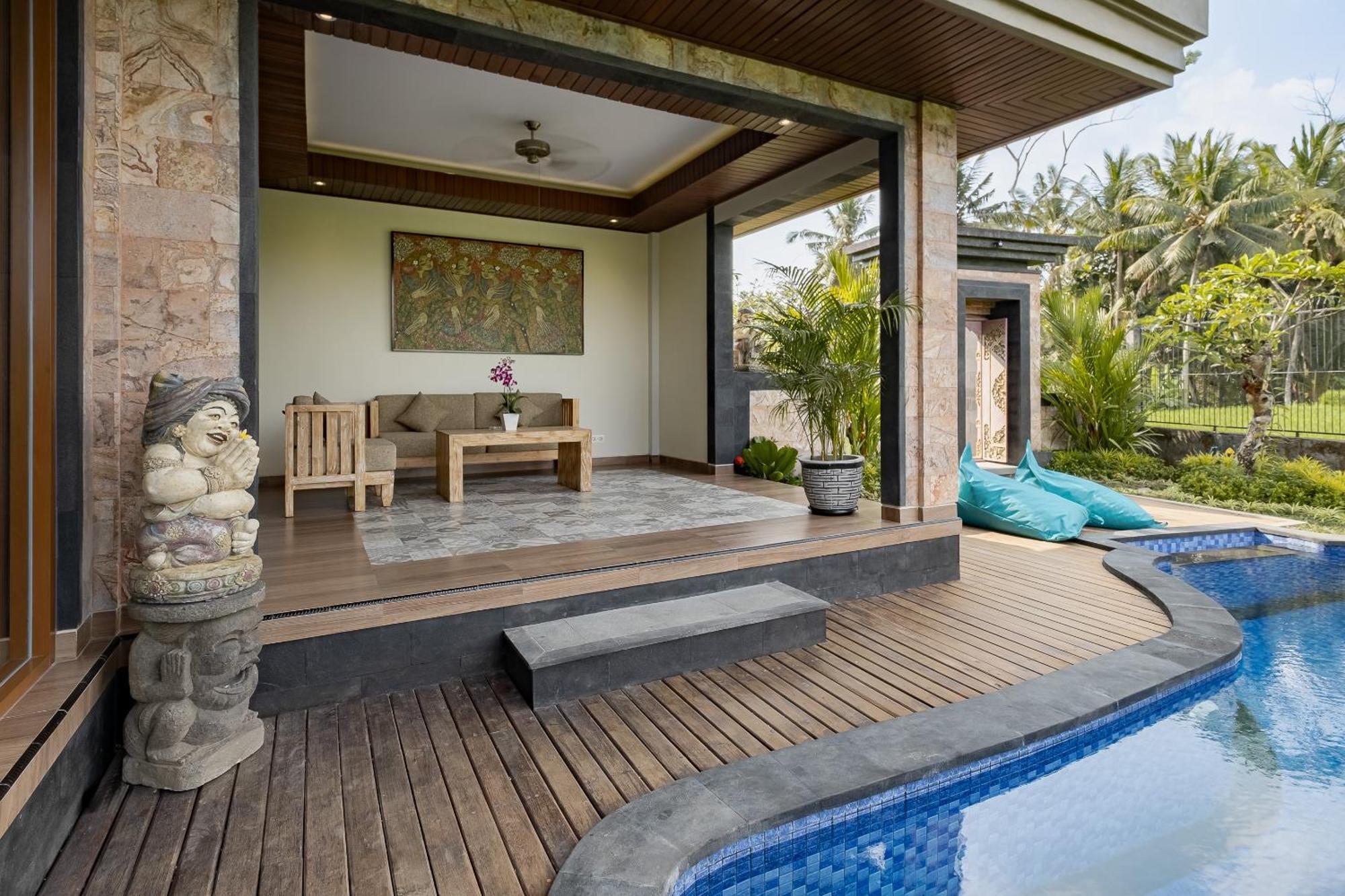 Gynandha Ubud Cottage Экстерьер фото